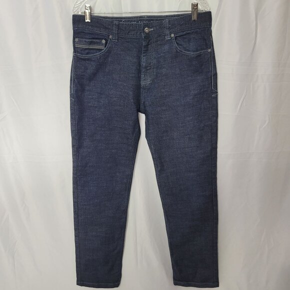 Prana Other - Prana Men's Slim Fit Dark Indigo Denim Jeans Size 33X30